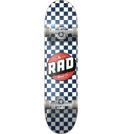 RAD Checkers Skateboard Set (7.5"|Navy)