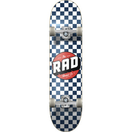RAD Checkers Skateboard Set (7.5"|Navy)