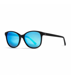 Horsefeathers Chloe glasses - matt black / mirror blue 2021