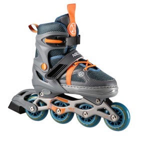 Roller skates NILS Extreme NJ1828A grey-orange