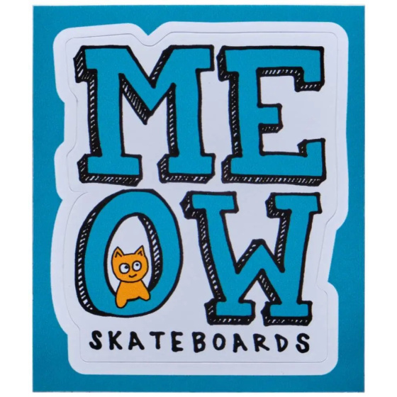 Meow Logo Sticker