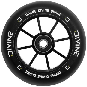 Divine Spoked wheel 100mm black