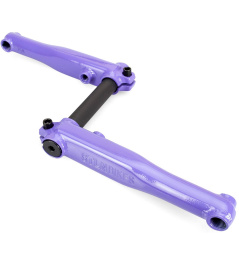 Stolen Mob V4 3-Piece 8-Spline BMX Crank (175mm|Lavender)
