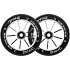 Packaging 1+1 Divine Wheels 120 mm silver 2pcs