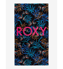 Roxy Cold Water Bath Towel 692 kvj8 anthracite wild leaves with 2020 ladies