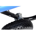 Additional wheels for an electric wheelbarrow