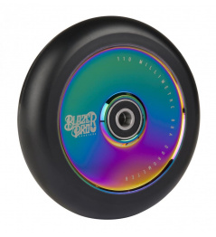 Blazer Pro Scooter Wheel Hollow 110mm W/Abec 11 - 110 MM Neo Chrome
