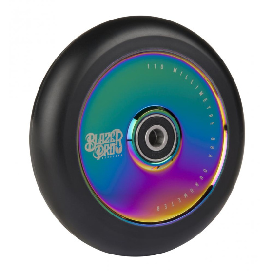 Blazer Pro Scooter Wheel Hollow 110mm W/Abec 11 - 110 MM Neo Chrome