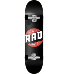 RAD Logo Progressive Complete Skateboard (8.125"|Black)