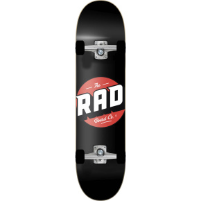 RAD Logo Progressive Complete Skateboard (8.125"|Black)