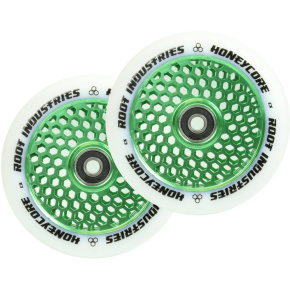 Wheels Root Industries Honeycore White 110mm 2pcs green