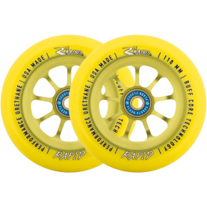 River Rapid Sunrise wheels yellow 2pcs