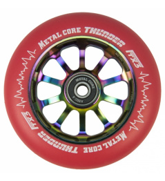 Metal Core Thunder Rainbow 110 mm castor red