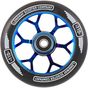 Longway Precinct Wheel 110mm Blue Neochrome