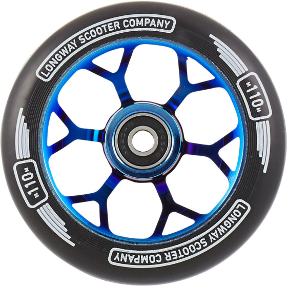Longway Precinct Wheel 110mm Blue Neochrome