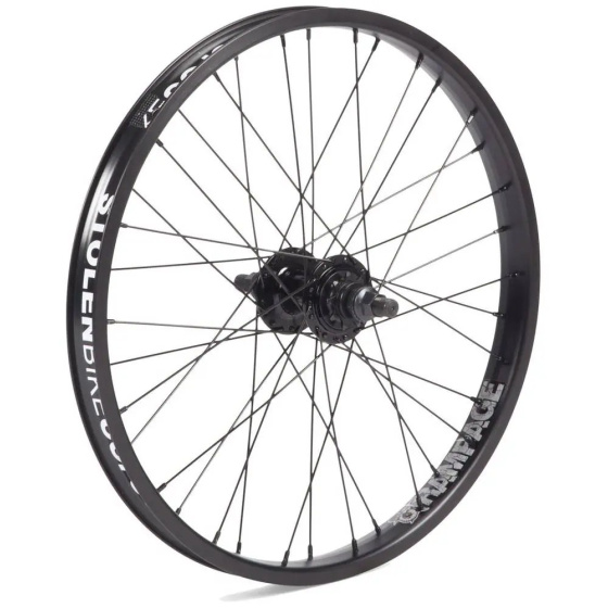 Stolen 20" Rampage Cassette Rear Wheel (Black|Left hand drive)