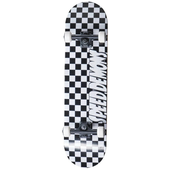 Skateboard Speed Demons Checkers 8 "Black