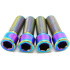 TLC Primo Titanium BMX Crank Arm Pinch Bolts (Rainbow)