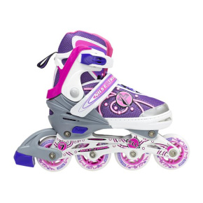 Kids roller skates NILS EXTREME NA 1152 A pink