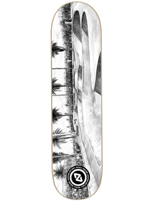 Hydroponic Spot Series Skate Board (8.5"|La Mar Bella)