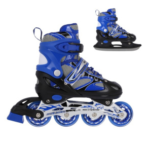 NH 18366 AND BLUE WINTER SKATES 2IN1 NILS EXTREME