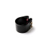 Handlebar clamp black - bottom