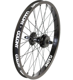 Colony Pintour 20" Male Freecoaster BMX Rear Wheel (Black|Left hand drive)