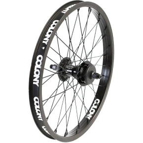 Colony Pintour 20" Male Freecoaster BMX Rear Wheel (Black|Left hand drive)