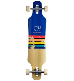 Ocean Pacific Sunset Complete Longboard (39"|Navy)