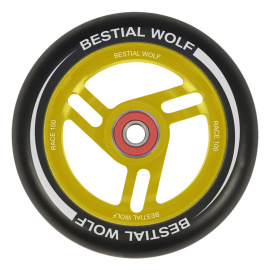 Bestial Wolf Race 100 mm circle black yellow