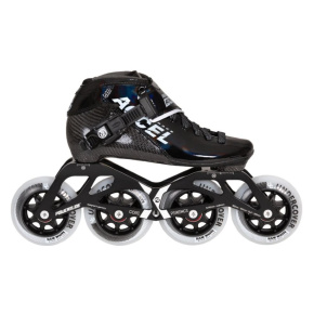 Powerslide Accel Race Black Kids Roller Skates