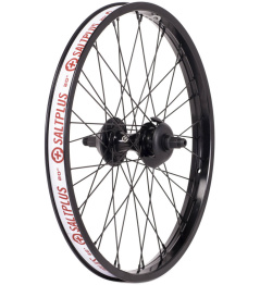Salt Plus Summit 18" Cassette BMX Rear Wheel (Black|Right hand drive)
