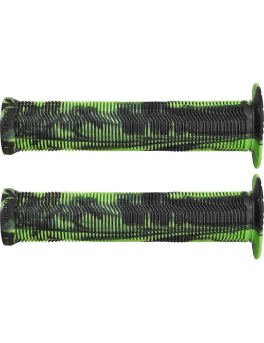 Colony Much Room BMX Grips (Green Storm)