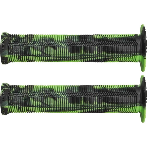 Colony Much Room BMX Grips (Green Storm)