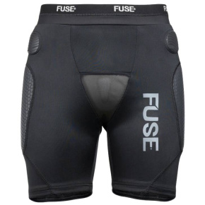 Fuse Omega Impact Padded Shorts (L|Black)