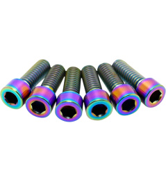 TLC Profile/Madera Titanium BMX Stem Bolts (Rainbow)