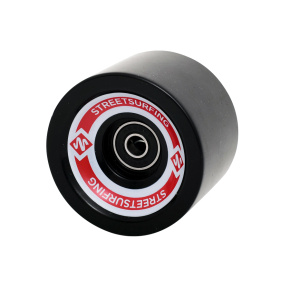 Street Surfing Longboard wheels black, set of 4 pieces