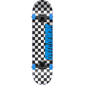 Skateboard Speed Demons Checkers 7.25 "Blue