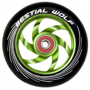 Bestial Wolf Twister wheel 110mm green