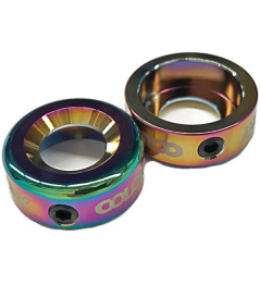 Colony Konka Bar Ends (Rainbow Anodise)