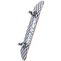 Speed Demons Checkers Skateboard Set (7.5"|Black/White)