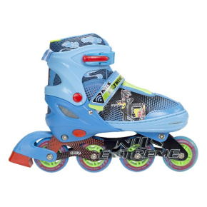 Kids roller skates NILS EXTREME NJ 4605 A blue