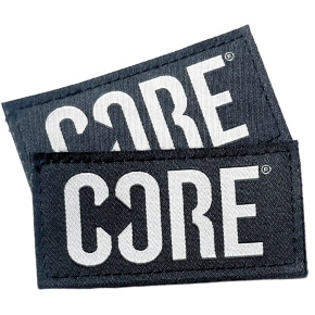 Core Velcro Chránič kolen Tags 2-balení (Černá) Core Velcro Chránič kolen Tags 2-balení (Černá)