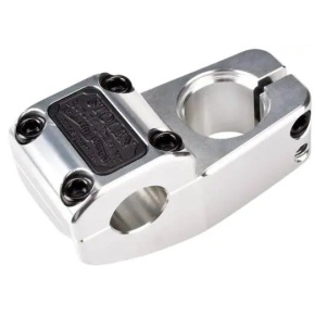 Stolen Block Top Load BMX Stem (50mm|Polished/Black)