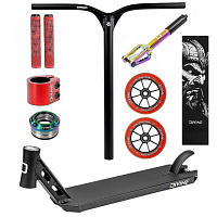 Freestyle Scooter Custom Divine Park ALU Black/Red