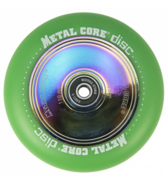 Metal Core Disc 110 mm green wheel