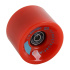 Longboard wheel 1pc - red, ABEC 9, 70 mm