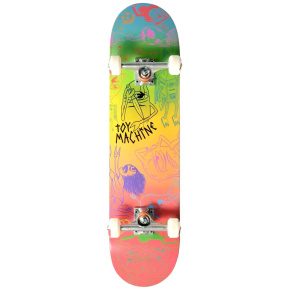 Toy Machine Sect Characters II Skateboard Complete (8"|Red)