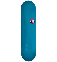 RAD Blank Logo Skate Board (8"|Turquoise)