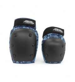 REKD Youth Heavy Duty Protectors Set Black / Blue M